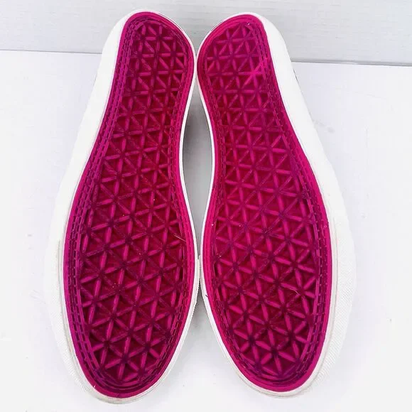 Corkys Womens SZ 8 Babalu Animal Print Slip On Canvas Sneakers Shoes Laceless - Picture 10 of 14